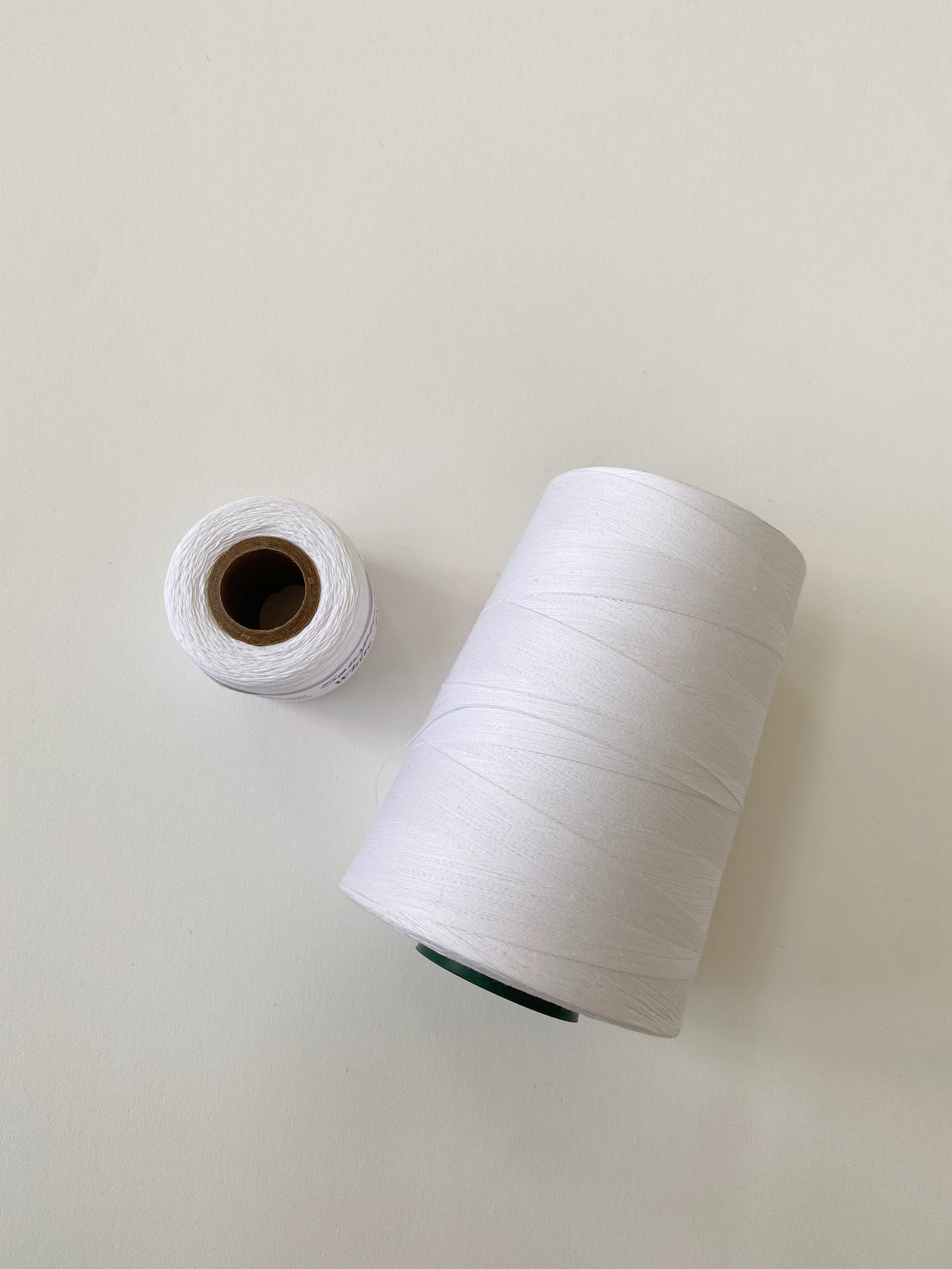 Tex 40 - 100% Organic Cotton Sewing Thread - White