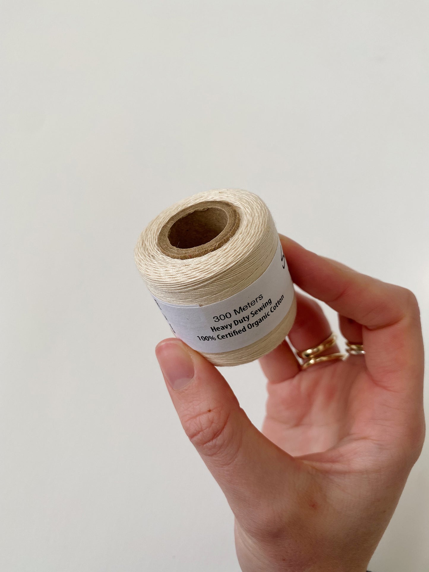 Mini Tex 70 - 100% Organic Cotton Sewing Thread - Undyed