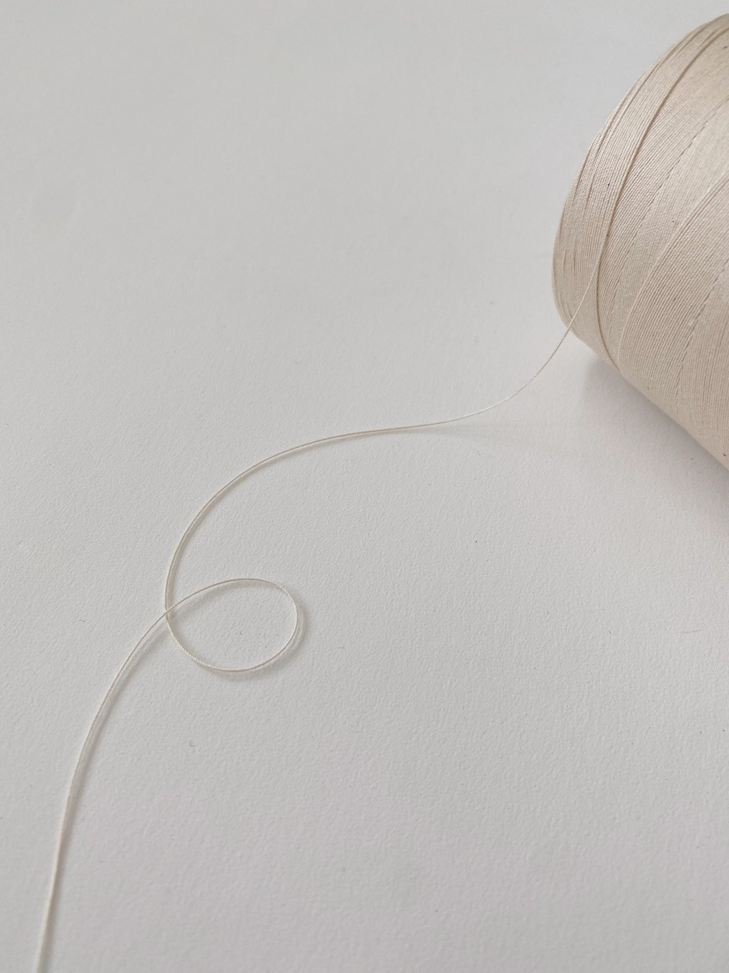 Tex 70 - 100% Organic Cotton Sewing Thread - Undyed