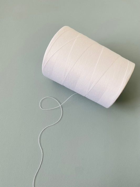 Tex 60 - 100% Tencel Sewing Thread - White