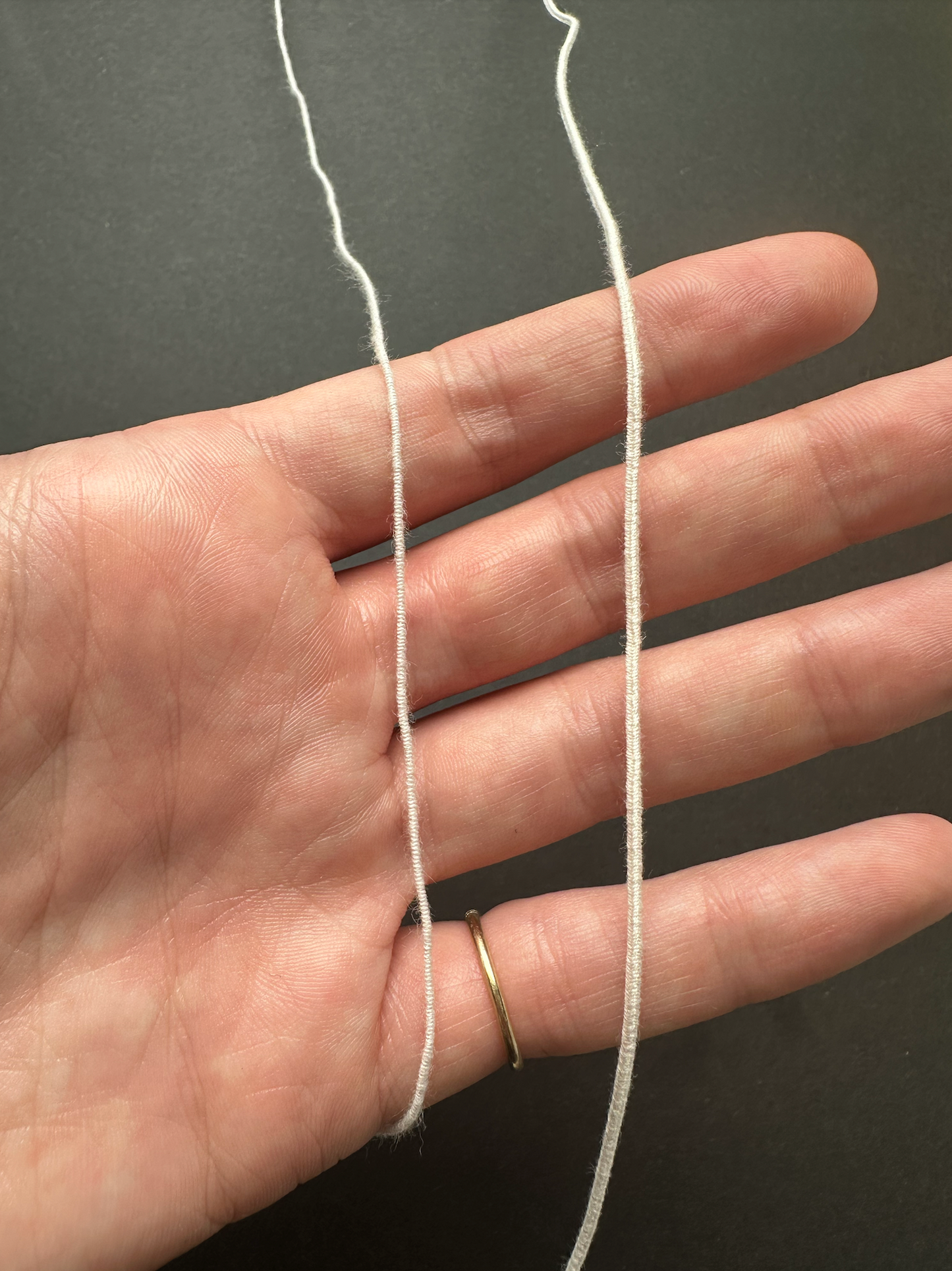 0.6 mm Shirring Elastic – Undyed