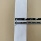 27mm Flat Bias Binding Tape - Tencel Twill - White