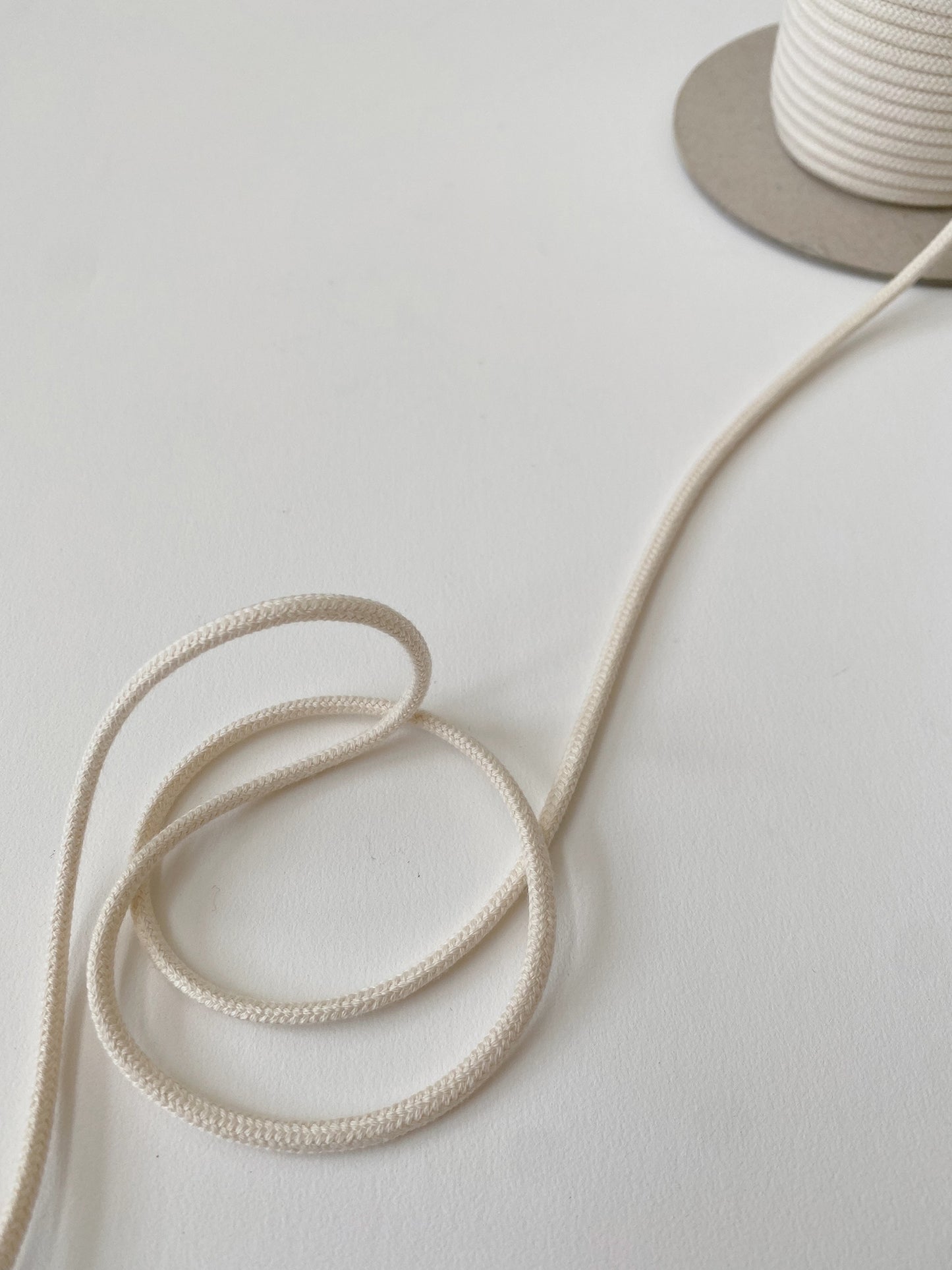 3mm Cord - 100% Cotton - Undyed