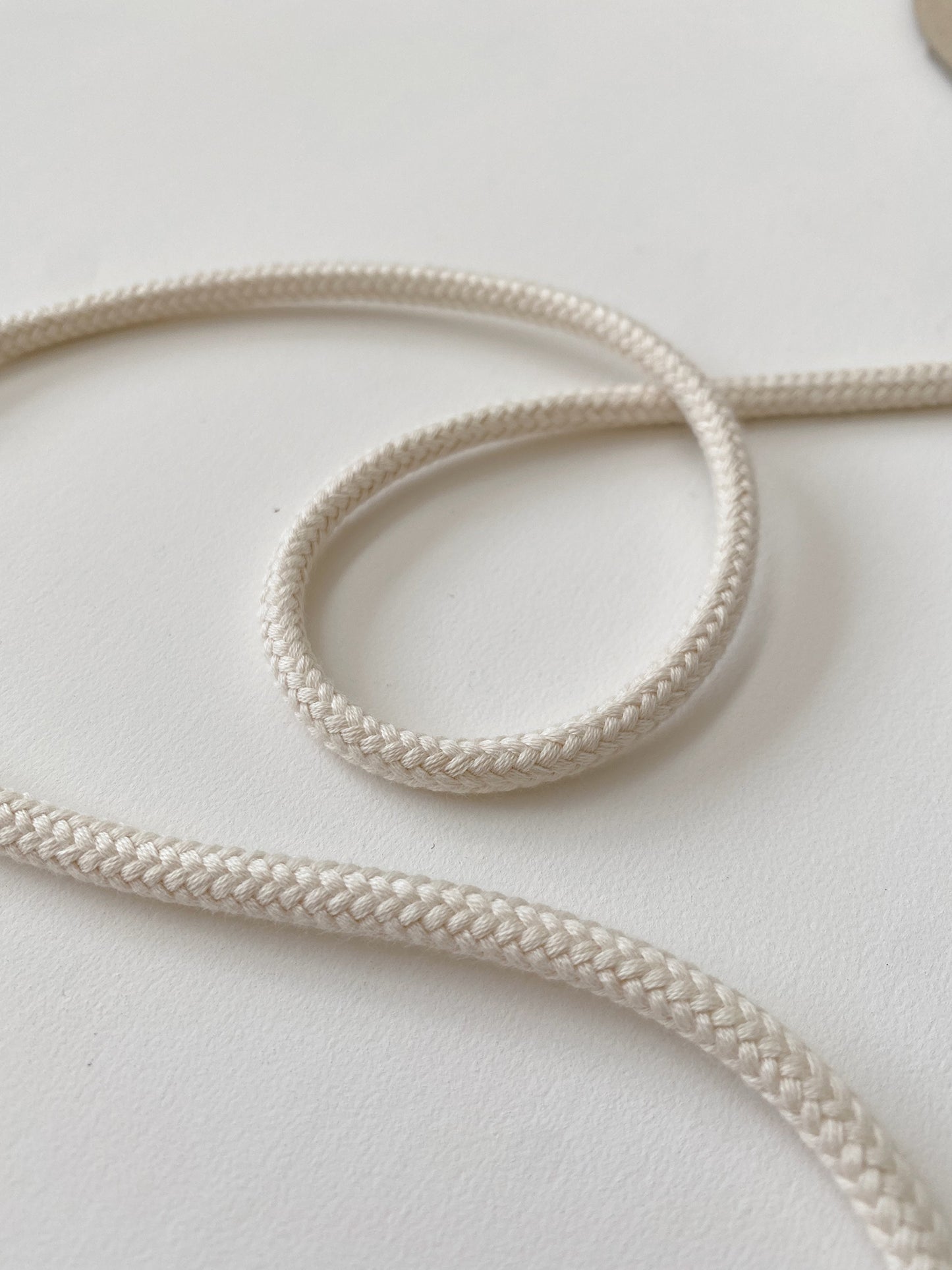 5mm Cord - 100% Cotton - Undyed