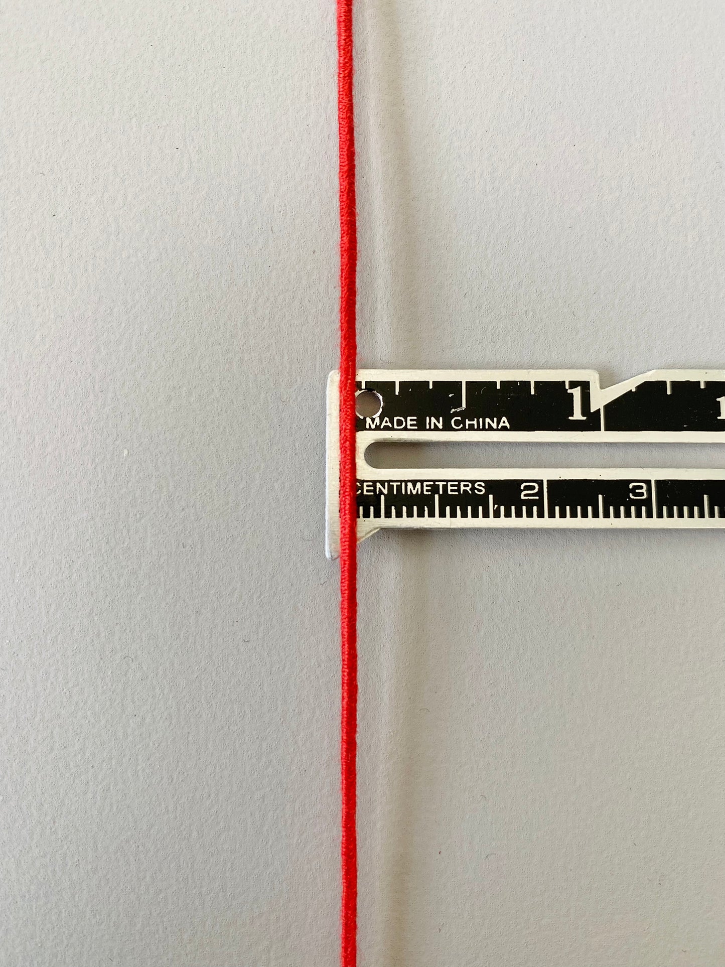1.1 mm Round Elastic – Red