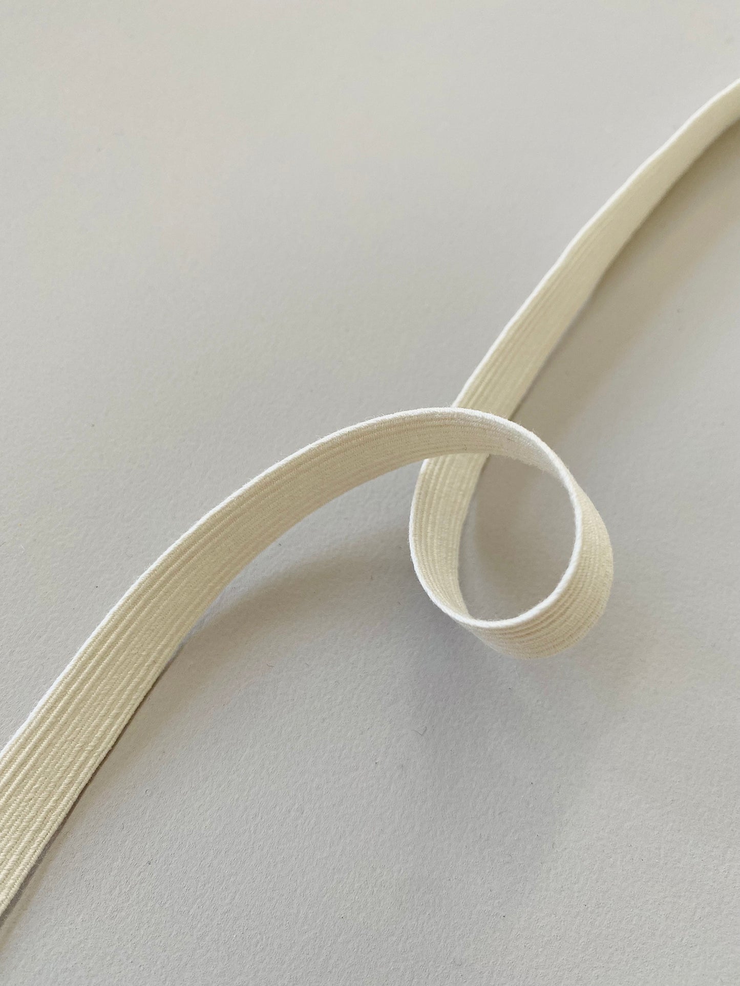 10 mm Flat Elastic – Undyed