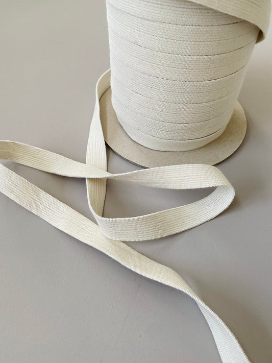 18 mm Fold Over Elastic – Undyed