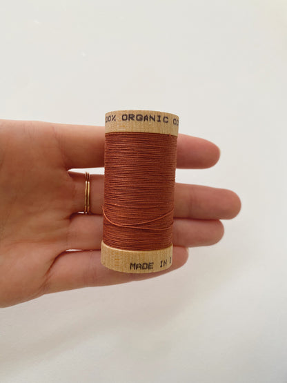 Mini (100m) 100% Organic Cotton Sewing Thread - Multiple Colours
