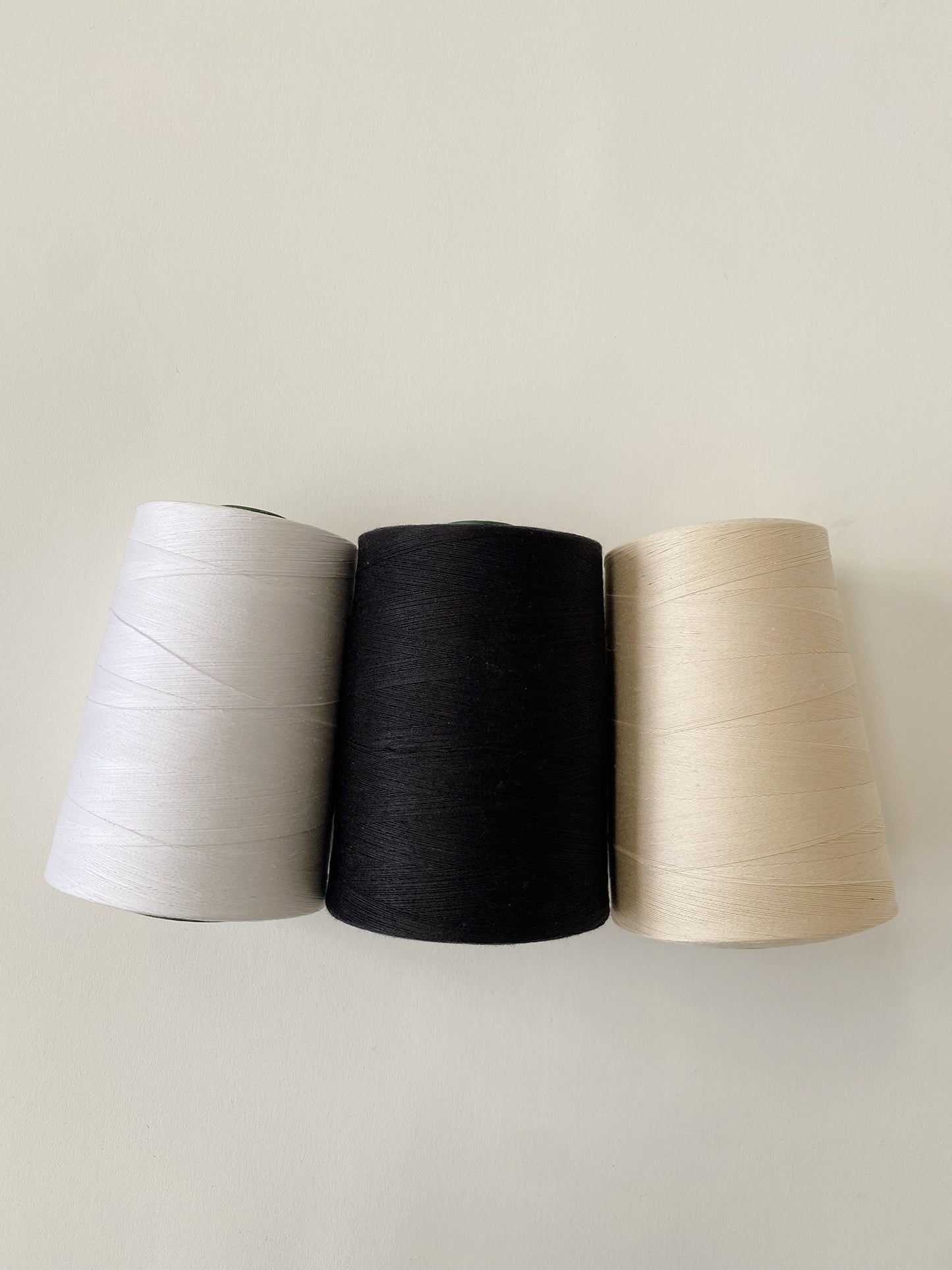 Tex 40 - 100% Organic Cotton Sewing Thread - Black