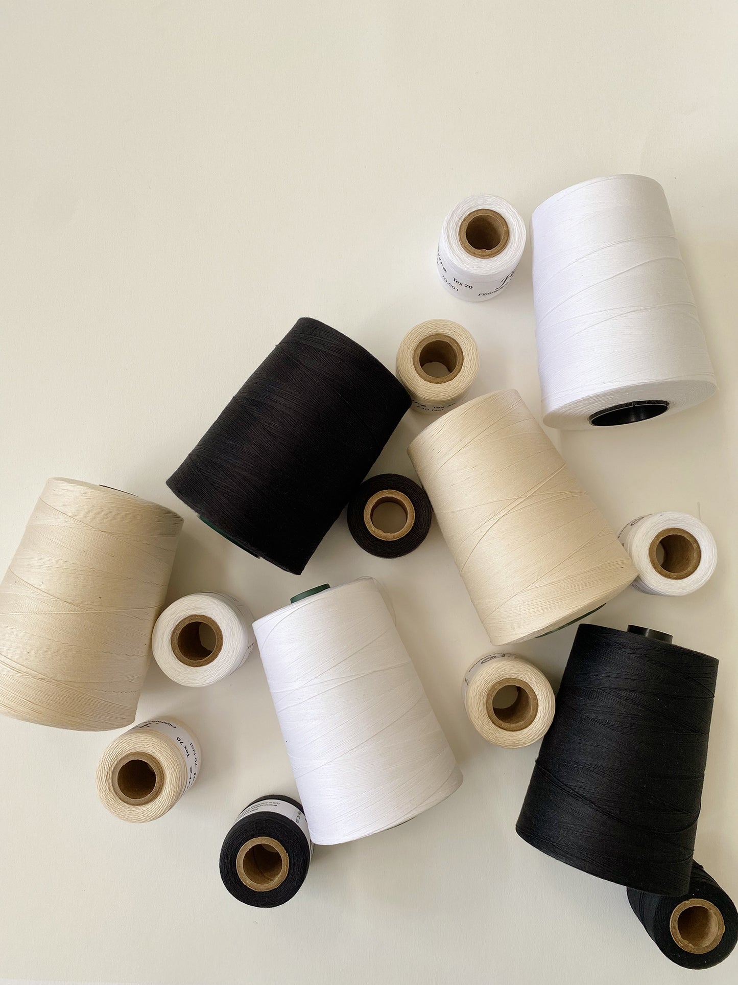 Tex 70 - 100% Organic Cotton Sewing Thread - Black