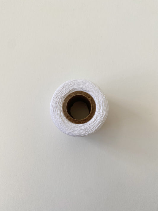 Mini Tex 40 - 100% Organic Cotton Sewing Thread - White