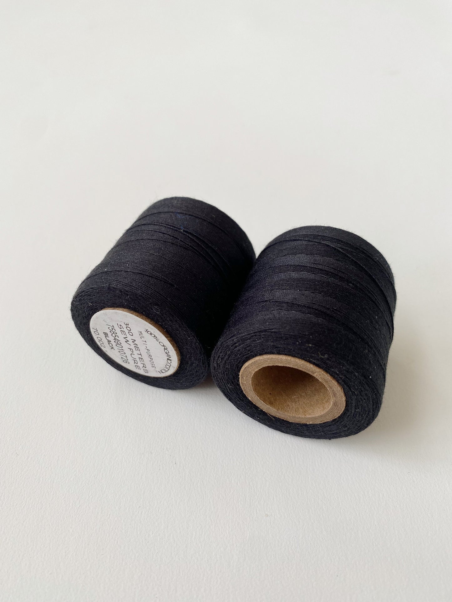 Mini Tex 70 - 100% Organic Cotton Sewing Thread - Black