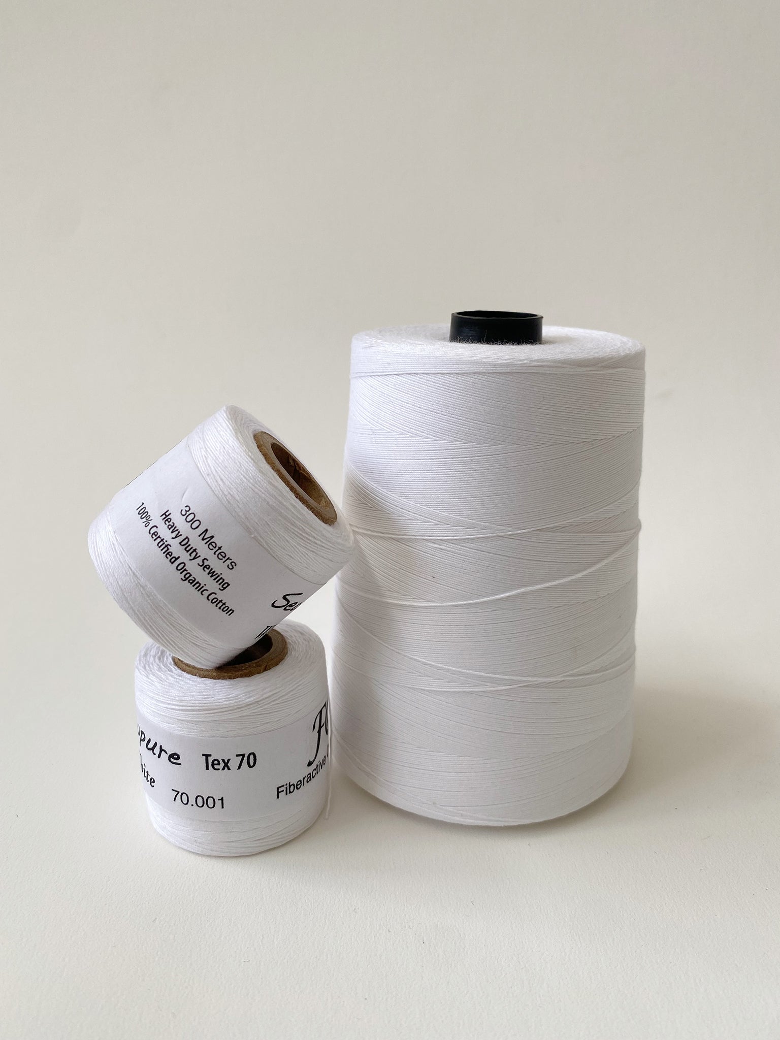 Lead Gray Organic Cotton Sewing Thread-4824